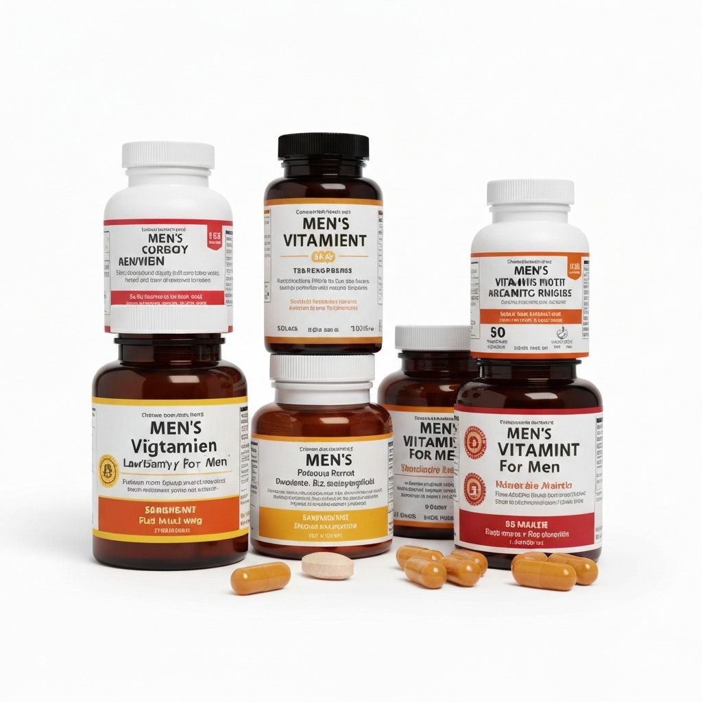 Men's supplements collection